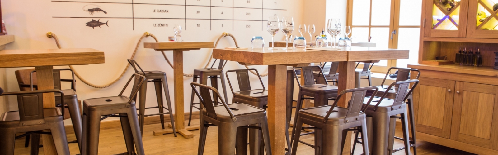 Du bar à l'huitre - MOBILIER COULOMB - mobilier professionnel - CHR - restaurant
