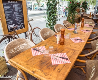Le Wilson à arles - mobilier coulomb - mobilier professionnel - CHR - restaurant