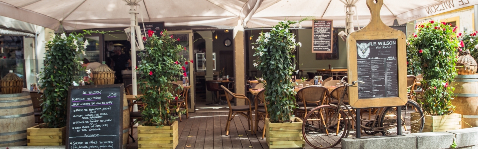 Le Wilson à arles - mobilier coulomb - mobilier professionnel - CHR - restaurant