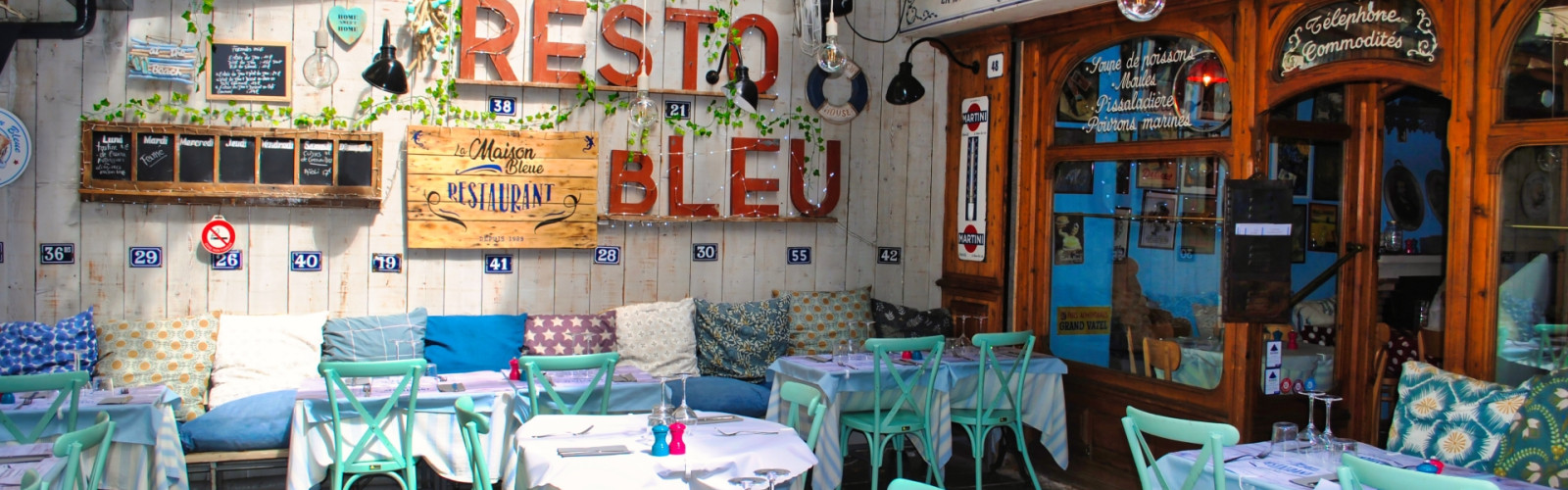 Reportage photo : La Maison bleue à Sainte-Maxime