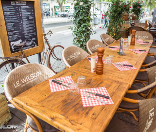 Le Wilson à arles - mobilier coulomb - mobilier professionnel - CHR - restaurant