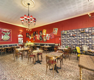 Café de la poste restaurant hôtellerie mobilier professionnel - CHR - mobilier coulomb